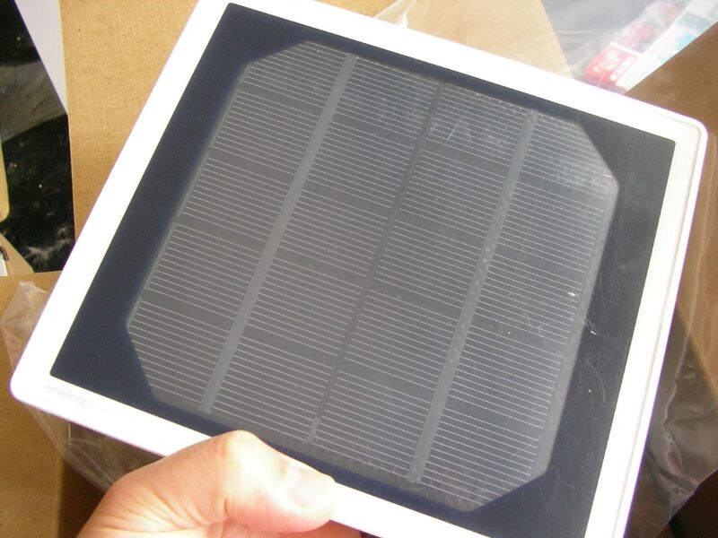 3 W 6 V Small Solar Panel Module, White Frame